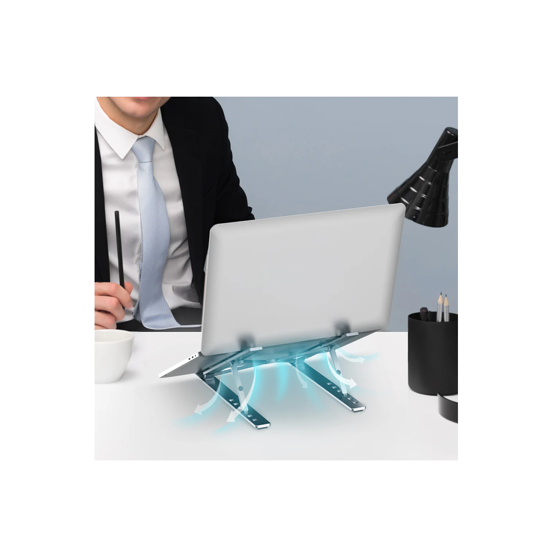 Unitek Mechanical Foldable Laptop Stand in Qatar Unitek Mechanical Foldable Laptop Stand in Qatar
